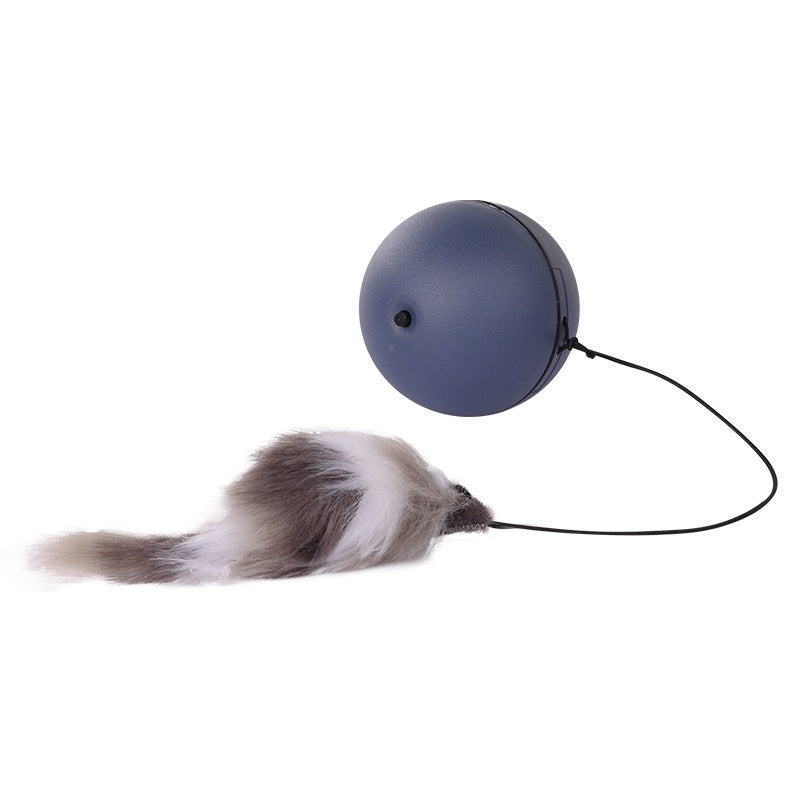 Cat Toys Mouse Teaser Ball Funny Moving Toy For Pets Cat Dog Electric