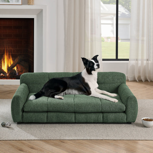 Soft and comfortable pet bed for big and oversized dogs, durable